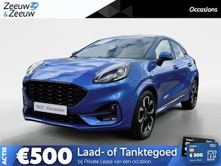Ford Puma 1.0 EcoBoost Hybrid ST-Line X | Dealer onderhouden | Winter pack | Elektr. achterklep | Parkeersensor voor en achter | Achteruitrijcamera | B&O audio | Draadloos oplader mobiel | Cruise control | Bovag garantie |