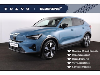 Volvo C40 Extended Range Ultimate 82 kWh - Panoramadak - IntelliSafe Assist & Surround - 360º Camera - Harman/Kardon audio - Verwarmde voorstoelen & stuur - Parkeersensoren voor & achter - Elektr. bedienb. voorstoelen met geheugen links - Warmtepomp - Extra getint glas - Inklapbare trekhaak - 19' LMV