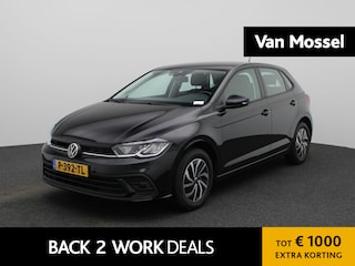 Volkswagen Polo 1.0 TSI Life 95 PK | Apple Carplay | Android Auto | Airco | Parkeersensoren | Stoelverwarming | 15'' LM velgen | Digitale Cockpit | App Connect |