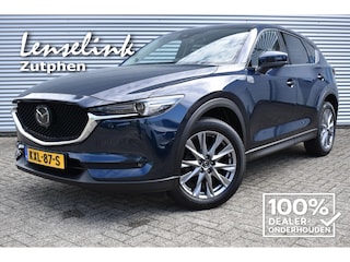 Mazda CX-5 2.5 SKYACTIV-G 194pk FWD Luxury AUTOMAAT | Trekhaak | Apple carplay | 360° camera | Adap. cruise | Rijklaarprijs incl 12 mnd BOVAG garantie, onderhoud