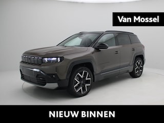 Jeep Compass First Edition 74 kWh | Direct Leverbaar | Panoramdak Gratis | NAVI | Stoelverwarming + Stoelventilatie |