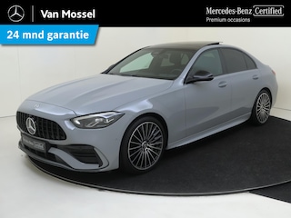 Mercedes-Benz C-klasse 180 Star Edition / Panoramadak/ C43 AMG Look/ Night/ 19 inch/ Memory