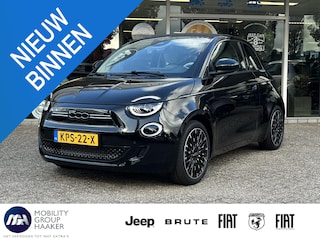 Fiat 500 La Prima 42 kWh | Cabrio | Apple-Android | Parkeercamera