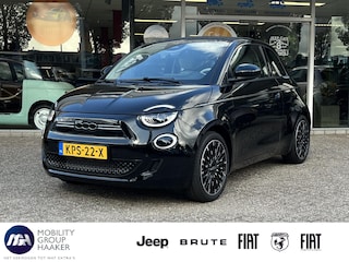 Fiat 500 La Prima 42 kWh | Cabrio | Apple-Android | Parkeercamera
