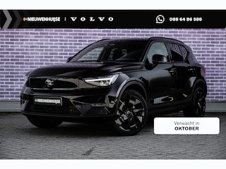 Volvo EX40 Single Motor Extended Range Ultra Black Edition Europa | Harman Kardon audio | 20" | Schuif-/kanteldak | Getint Glas | Elektrische stoelverstelling | Nubuck bekleding | Adaptive Cruise Control | Dodehoekdetectie |