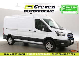 Ford Transit 68 kWh L3H2 | Snelladen | SOH 95% | Airco | Camera | Cruise | 3 Zits | 2xSchuifdeur | Carplay