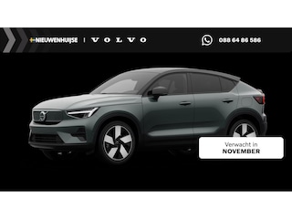 Volvo EC40 Single Motor Extended Range Ultra Europa 82 kWh | 360 graden camera | Harman/Kardon | Adaptive Cruise control | 20" Velgen | LED verlichting | Extra Getint glas | Stoelverwarming |