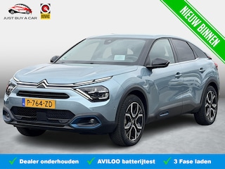 Citroën C4 Live 50 kWh SOH 92,8% | Winterpakket | Head-Up | Keyless | 180° Camera | Dodehoek | 18” LM | 1e Eigenaar | Dealeronderhouden |
