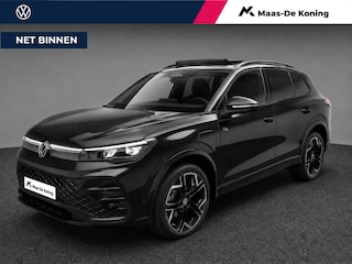 Volkswagen Tiguan 1.5eHybrid 200kW/272PK R-Line Black Style · Trekhaak · Leder · Harman Kardon · Panoramadak · 360°Camera · Garantie t/m 20-08-2030 of 100000km.