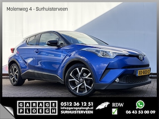 Toyota C-HR 1.8 Hybrid Bi-Tone Trekhaak Camera Nav/Cruise Stoelverw Voll.Onderhouden!