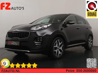 Kia Sportage 1.6 T-GDI GT-Line - Caravantrekker! - Schuif-/kanteldak - Stoelverwarming - Navigatie - Trekhaak