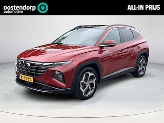 Hyundai Tucson 1.6 T-GDI PHEV Premium Sky 4WD | Rijklaarprijs! | 3 jaar garantie | Panoramadak | Meest luxe uitvoering | Leer | 360 Camera |