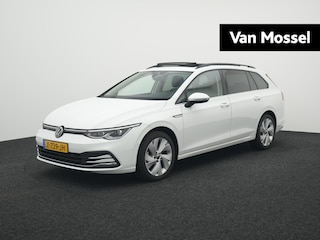 Volkswagen Golf Variant 1.5 eTSI Business AUTOMAAT | PANORAMADAK | SPORTSTOELEN | ADAPTIEVE CRUISE | STOEL & STUURVERWARMING | MEMORY | ELEKTRISCHE STOEL | NAVIGATIE | APPLE CARPLAY | PDC | 12 MAANDEN BOVAG GARANTIE |