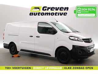 Opel Vivaro 75 kWh L3H1 Long Range | Snelladen | SOH 91% | Airco | Cruise | 3 Zits | Parkeersens.