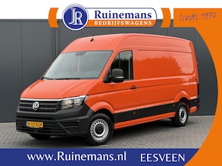 Volkswagen Crafter 35 2.0 TDI 177 PK / L3H3 / CAMERA / CRUISE / 3.5 TON TREKKEN / 3-ZITS / AIRCO / CARPLAY / GEVEERDE STOEL / 3500 KG AHG