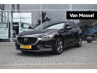 Mazda 6 Sportbreak 2.0 SkyActiv-G 165 | Climate Control | Adaptive Cruise Control | Trekhaak | Stoel- en Stuurverwarming | Head-up Display | Achteruitrijcamera | Dodehoekdetectie | Navigatie | Apple Carplay/ Android Auto |