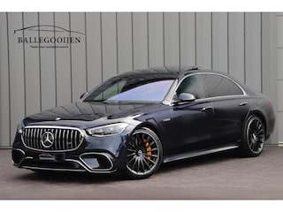 Mercedes-Benz S-klasse AMG 63 S E Performance Lang | 802PK | Luchtv. | Business-class | Keramisch | Burmester High-end | 4W-Sturing | Massage | Head-up | Entertainment | 2023.