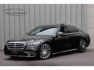 Mercedes-Benz S-klasse 400d AMG 4MATIC Lang | 331PK | Luchtvering | Massage | Head-up | Keyless-go | Distronic+ | Leder exclusief | 2021.