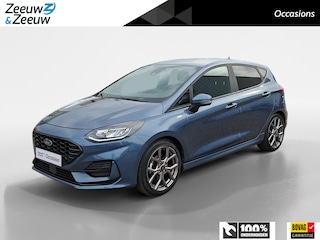 Ford Fiesta 1.0 EcoBoost Hybrid ST-Line 125 pk | Stoel- stuur en voorruitverwarming | Navigatie via Apple Carplay & Android auto | Parkeer sensoren