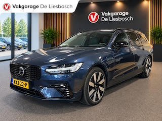 Volvo V90 2.0 T8 Plug-in hybrid AWD Ultimate Dark / Panoramadak / leder / trekhaak / camera / Harman Kardon audio