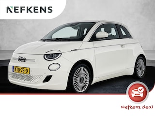 Fiat 500 Icon 42 kWh | Apple Carplay/Android Auto | Climate Control | Adaptieve Cruise Control | Camera | Dodehoekdetectie | 16"LMV | LED |