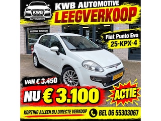 Fiat Punto Evo 1.4-16V m-air 5Drs Airco 105PK Nw Distributie