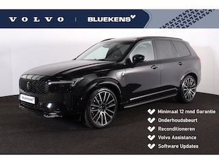 Volvo XC90 T8 Recharge AWD Ultra Black Ed. Exec. - Luchtvering - Panorama/schuifdak - IntelliSafe Assist & Surround - 360º Camera - Bowers & Wilkins audio - Adaptieve LED koplampen - Verwarmde voorstoelen, stuur & achterbank - Parkeersensoren voor & achter - Elektr. bedienb. voorstoelen met geheugen - Geventileerde voorstoelen - Head up display - Draadloze tel. lader - Extra getint glas - 22' LMV
