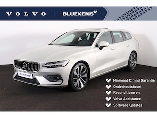 Volvo V60 B3 Inscription - Panoramisch schuif-/kanteldak - Parkeerverwarming - Harman Kardon Audio - Head-up Display - Lederen bekleding - Verwarmbare voorstoelen - Verwarmbaar stuurwiel - 360 graden camera - 19’ lmv