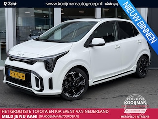 Kia Picanto 1.0 DPI GT-Line | Schuif/kanteldak | Stoel/stuurverwarming | Dodehoekdetectie | Climate Control | Lederen bekleding
