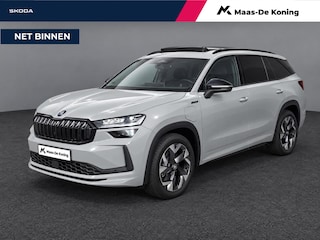 Skoda Kodiaq 1.5 TSI 204pk DSG PHEV Sportline Business · Panoramadak · Camera · Wegklapbare Trekhaak · Elek. Voorstoel · 19'' Inch · Garantie t/m 22-06-2030 of 100.000km