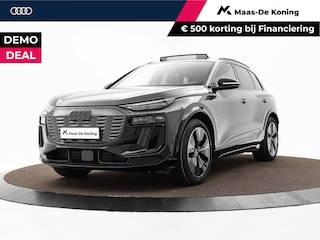 Audi Q6 e-tron 252pk S edition 83 kWh · SOH 97,5% · Panoramadak · Leder · 360 Camera · Luchtvering · Wegklapbare Trekhaak · Stoelverwarming Voor + Achter ·