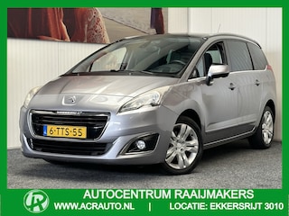 Peugeot 5008 1.6 THP ALLURE 7PERSOONS AUTOMAAT PANORAMADAK HEAD UP DISPLAY TREKHAAK ACHTERUITRIJ CAMERA CRUISE CONTROL CLIMATE CONTROL