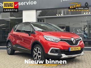 Renault Captur 1.3 TCe 150 EDC Intens | Easy Life Pack | Voorstoelen verwarmd | Pack Premium | Armsteun | Panoramadak | Trekhaak | Premium kleur Rouge Flamme | Camera achter | Parkeersensoren voor + achter | Lage kilometerstand |