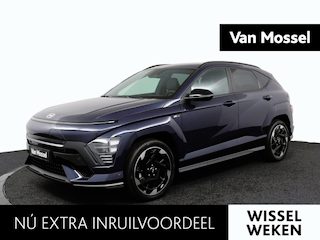 Hyundai Kona N Line 64.8 kWh | Uit Voorraad Leverbaar | Apple Carplay/Android Auto | Stoelverwarming | Warmtepomp | LMV 19'' | ACTIEPRIJS, VRAAG NAAR DE VOORWAARDEN |