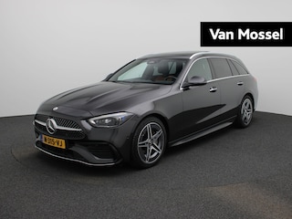 Mercedes-Benz C-klasse Estate 200 Launch Edition AMG Line | Navigatie | Stoel/stuur verw. | Panorama dak | Head up display | Elektrische klep | Leder
