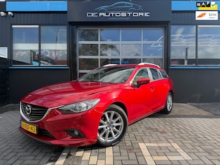 Mazda 6 Sportbreak 2.2D Skylease+ Airco Navi Cruise Pdc Trekhaak Zeer Mooie Auto!!