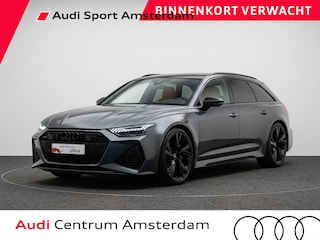 Audi A6 Avant 4.0 TFSI quattro 600pk | Komt begin oktober binnen | Panoramadak | Keramische remmen | Head up Display | B&O | Servo sluiting | Vierwiel besturing |