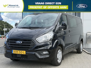 Ford Transit Custom GBDC 2.0 TDCi 130PK 320 L2H1 Trend | Automaat | Dubbele Cabine | Navigatie | Carplay | Android Auto | Parkeersensoren |