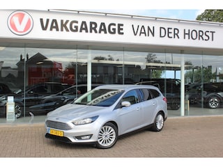 Ford Focus Wagon 1.0 125PK Titanium Uiterst nette wagen ! Trekhaak, Pdc, Navigatie, Cuise Controle,