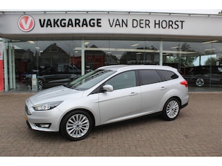 Ford Focus Wagon 1.0 125PK Titanium Uiterst nette wagen ! Trekhaak, Pdc, Navigatie, Cuise Controle,