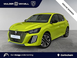 Peugeot 208 1.2 Hybrid 110 e-DCS6 Allure JAUNE AGUEDA | VISION PACK | NAVIGATION PACK | DRIVING ASSIST PACK | HALF LEDER | CARPLAY + ANDROID AUTO