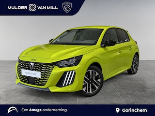 Peugeot 208 1.2 Hybrid 110 e-DCS6 Allure JAUNE AGUEDA | VISION PACK | NAVIGATION PACK | DRIVING ASSIST PACK | HALF LEDER | CARPLAY + ANDROID AUTO