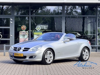 Mercedes-Benz SLK 200 K | Airscarf | Leder | Stoelverwarming | Carplay | elektrisch dak | NL Auto
