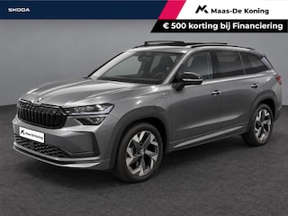 Skoda Kodiaq 1.5 TSI 204pk DSG PHEV Sportline Business · Panoramadak · Alarm · Wegklapbare Trekhaak · Elek. Voorstoel · 19'' Inch · Garantie t/m 06-07-2030 of 100.000km
