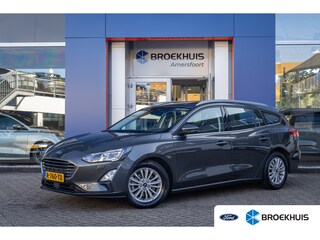 Ford Focus Wagon 1.0 EcoBoost Hybrid Titanium X Business | Achteruitrijcamera | Apple Carplay/Android Auto | Cruise control adaptief | Keyless | Achteruitrijcamera | Airco (automatisch) | Apple Carplay/Android Auto|telefoonintegratie premium