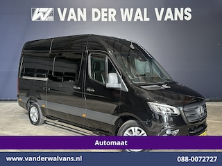 Mercedes-Benz Sprinter 319 CDI 3.0L V6 191pk Automaat L2H2 Euro6 Airco | 360 graden camera | 3500kg Trekhaak | Navigatie | LED | Cruisecontrol LM velgen, Leder, Chauffeursstoel, Parkeersensoren, Sidebars, Bijrijdersbank