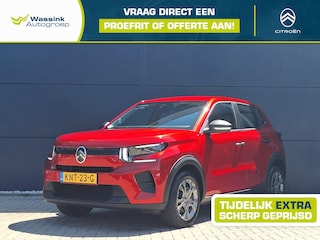 Citroën C3 You 113pk Comfort Range 44 kWh VOORRAADVOORDEEL | Airco | Cruise Control