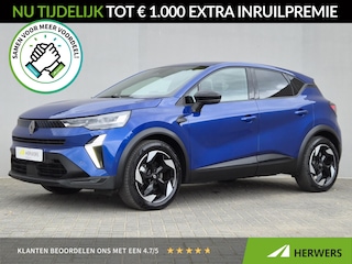 Renault Captur 1.8 E-Tech full hybrid 160 techno / Fabrieksgarantie tot 02-2029 / Pack Winter / Stuur- en stoelverwarming / Navigatie groot scherm / Camera / Climate Control / 18" LM wielen /