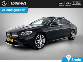 Mercedes-Benz E-klasse 200 AMG Line | Panoramadak | 360° camera | Burmester | Elektrische Stoelen | Inclusief 24 maanden MB Certified garantie voor Europa.