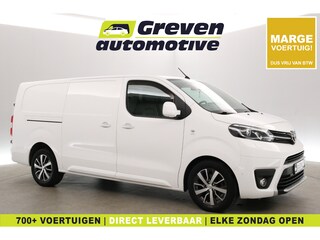 Toyota Proace 2.0D L3H1 150PK | Marge | Automaat | Clima | Camera | Cruise | HuD | 3 Zits | 2xSchuifdeur Elektrisch | Trekhaak | Carplay